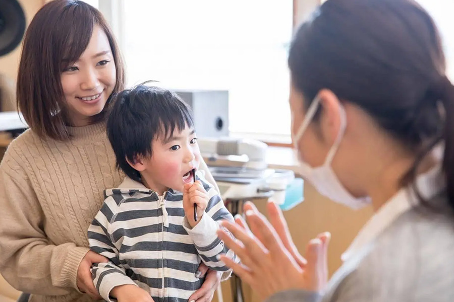お子様も一緒に通って、健康で強い歯に